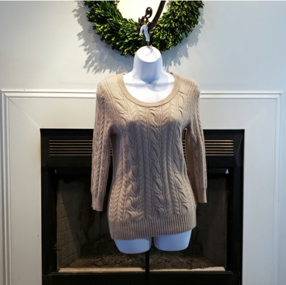 Cynthia Rowley Scoopneck Cashmere Sweater